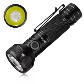 77outdoor Rechargeable Flashlight, Sofirn IF22A 2100 High Lumen 690m Max Powe...