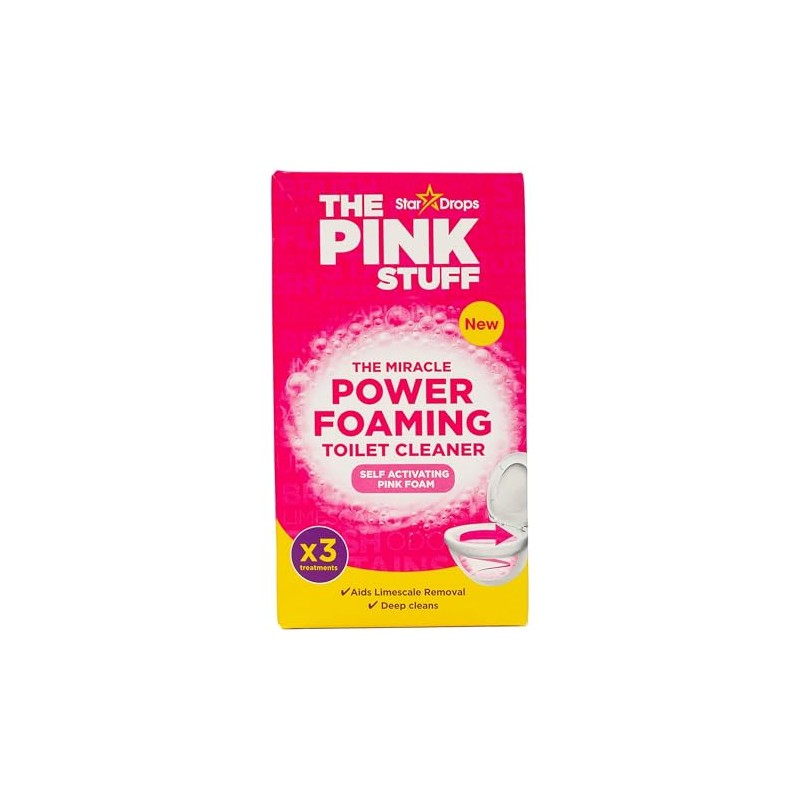 The Pink Stuff Miracle Foaming - Limpiador de inodoro