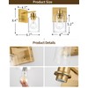 Rayogale Rechargeable Wall Sconce, Gold Battery Operated Wall Sconce Set