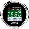 ARTILAURA GPS Speedometer 2-1/16" 52mm Digital Boat GPS Speedometer Gauge