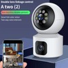 Indoor Security Camera 2160x1920 Dual Lens 2 Way Talk Night