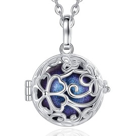 AEONSLOVE Harmony Ball Necklace Angel Chime Caller Necklace Balls Chime Ball Bola Necklaces Pregnancy Necklaces Chimes Llamador De Angeles