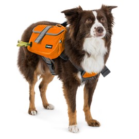 PetAmi Dog Backpack for Medium & Large Dogs, Saddle Bag for Dogs to Wear for Hiking, Pet Backpack Harness Dog Pack with Reflective Side Pockets for Walking Running