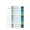 Durable Index Set 1-12 A4+ Portrait - Writable Index Organisation