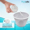 Poolzilla Zinc Anode Plate - 2 Pack, Keep Your Skimmer