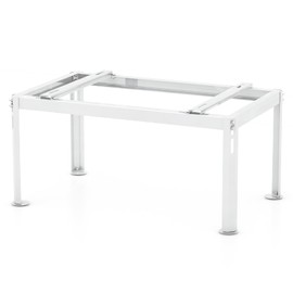 DORTALA Mini Split Ground Stand, Heavy Duty 9000-36000 BTU Mini Split AC Bracket w/Adjustable Width for Ductless Air Conditioner & Heat Pump System (L)