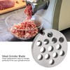 Meat Mincer Plate Discs Stainless Steel Meat Mincer Plate Meat