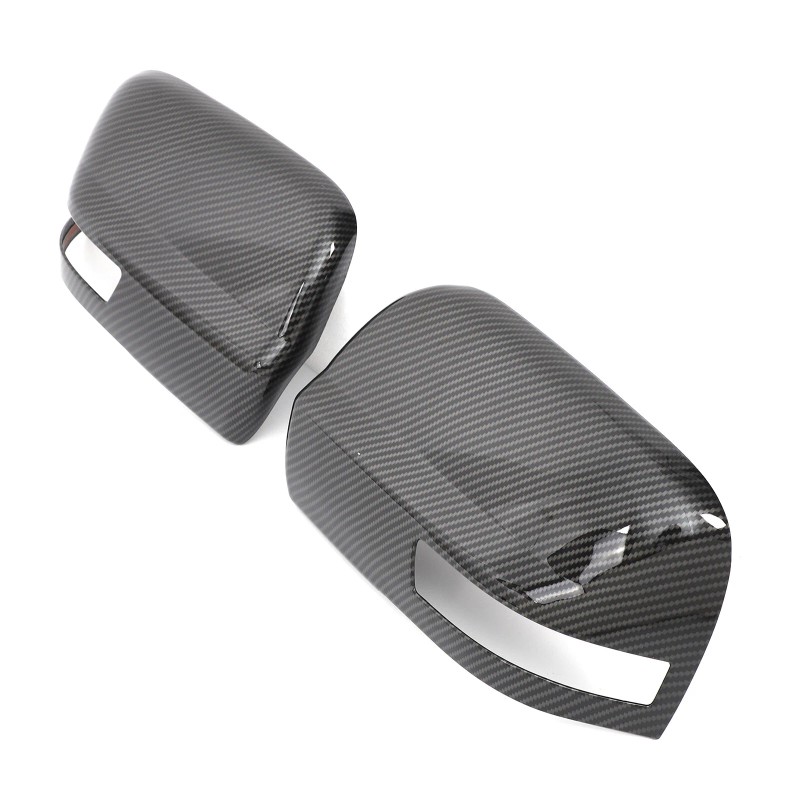 Carbon Side Rearview Mirror Cover Cap For Nissan TITAN 2016-2023