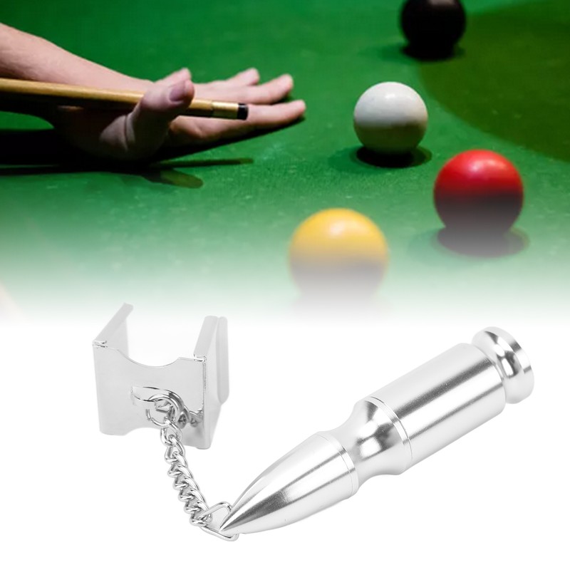 Billiard Pool Cue Chalk Holder Non Slip Multifunctional Portable Billiard