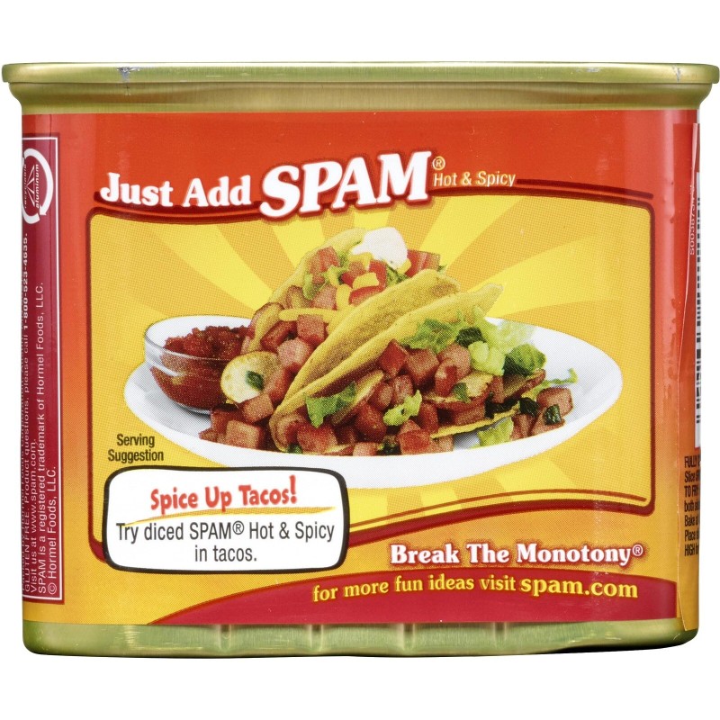 Spam Hot & Spicy, 12 Ounce Can 🌶️