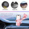 Dashboard Windshield Air Vent Phone Holder, Pink Style 1