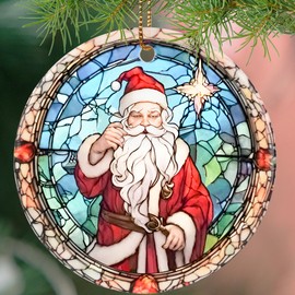 Touber Santa Claus Ornaments 2024, Santa Claus Christmas Ornaments, Santa Claus Christmas Decor, Santa Claus Christmas Tree Decorations, Holiday Decorations, Santa Claus Keepsake, Santa Claus Gifts