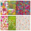 6pcs 18" x 18" Fat Quarters Fabric Bundles 100% Cotton