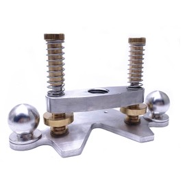 Jiayouy Herramienta giratoria de precisión para enrutador de inmersión, perfecto para trabajos de instrumentos de graves, tipo B