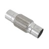 2.25''X6''universal stainless steel Exhaust Flex Pipe with Ends 10" Inch