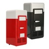 Mini Fridge for Bedroom, Portable Low Noise USB Fridge Cooler