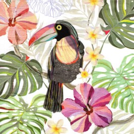 (2) Two Paper Lunch Napkins for Decoupage/Mixe