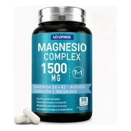 Magnesio 1500mg Complejo Tipos Cápsulas Sueño Estrés