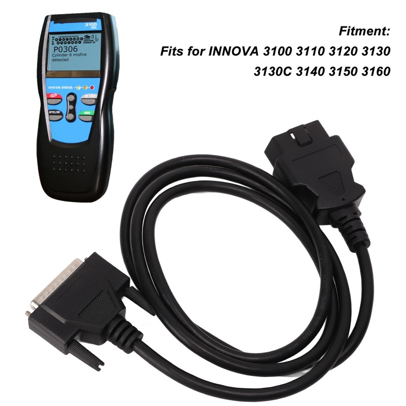 12V OBD2 Scanner Cable 05‑0012 OBDII Code Reader Diagnostic Scan