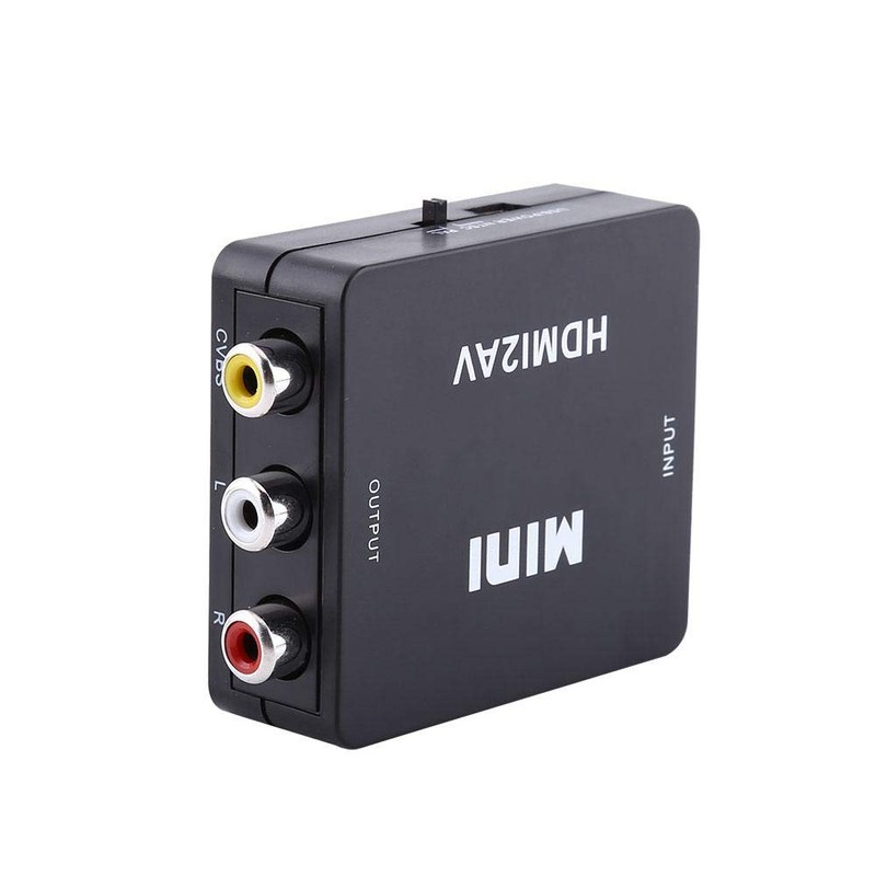 Mini Composite Mini HDMI2AV Digital HDMI to AV Video Converter