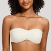 MELENECA Women's Minimiser Strapless Bra with Underwire with Invisible Bra