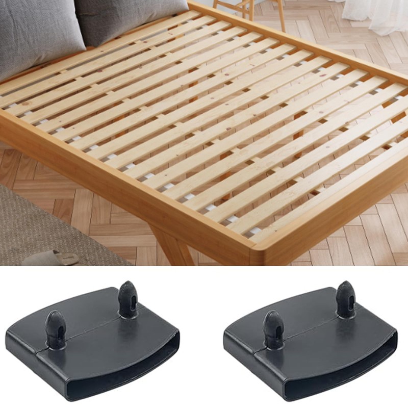 SCHUIWINNER 20Pcs Plastic Bed Slat Holders Kits Connecting Accessories Bed