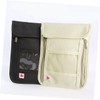 Sosoport Nylon RFID Passport Holder Bag Portable Travel Neck Wallet