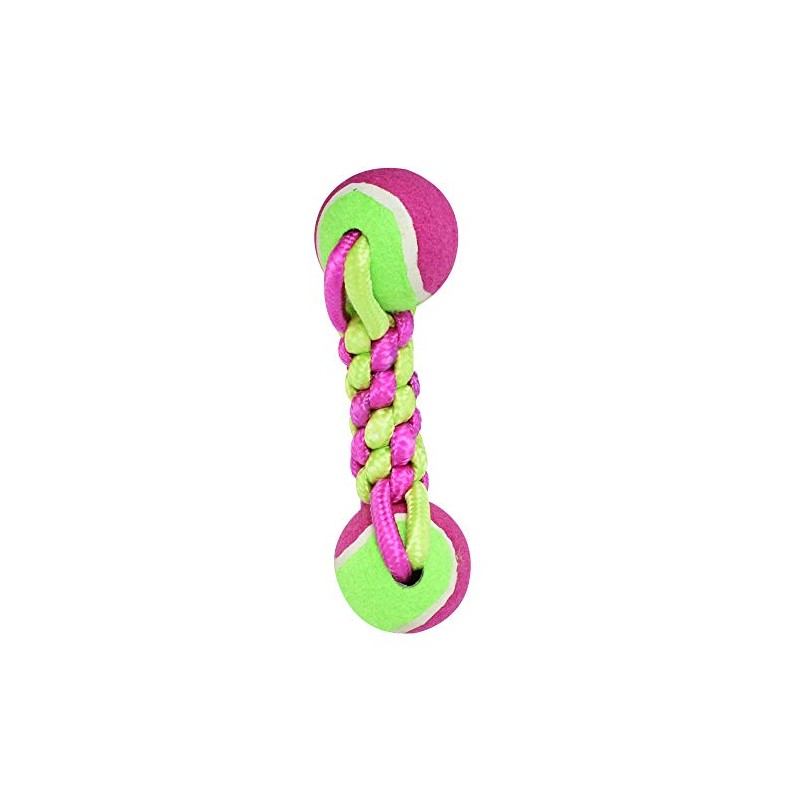 Fancy Pets Juguete Pesa de Tela con Pelotas para Perro