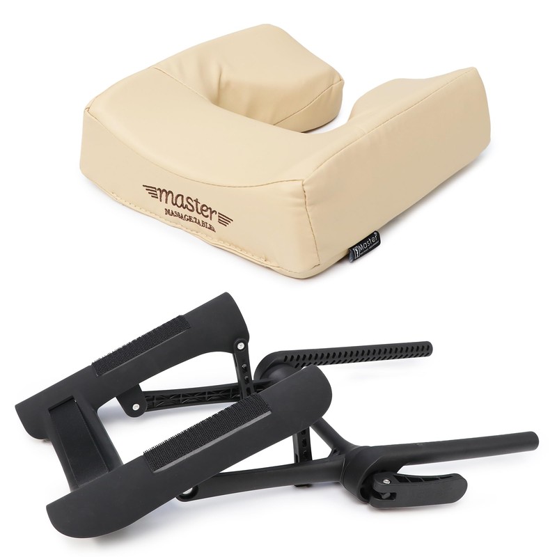 Master Massage Deluxe Adjustable Ergonomic Dream Face Cradle and Ergonomic