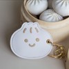 U-PICK Coin Shaped Edy Leather Keychain 500 Yen Coin Storage