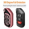 Sindeda Jeep Key Fob Cover with Keychain Soft Full Protection