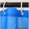 goodbath Extra Long Shower Curtain 200cm drop,Ocean Beach Seaside Sunset
