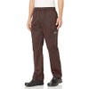 Chef Code unisex adult Chefs Pants, Chalkstripe Red, Small US