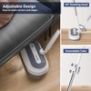 Cordless Electric Spin Mop, Electric Floor Cleaner with Water Sprayer