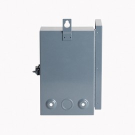 NSi Industries TORK 1109A-O Indoor/Outdoor 40-Amp Multi-Volt Mechanical Lighting and Appliance Timer - 24-Hour Programming- 120/208-277-Volt , Grey