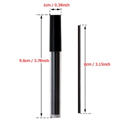 Tupalizy 16PCS 2mm Lead Refills Erasable Mechanical Pencil Leads Replacement for Drawing Writing Sketching Drafting Comics Art School Supplies, Extra Bold Thickness, 2.0 Graphite Pencil Refills, Black