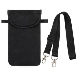 cobee Universal Neoprene Cell Phone Pouch,7.09×3.74 InBlack