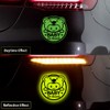 Iprokiu 2pcs High Intensity Reflective Baby on Board Car Sticker