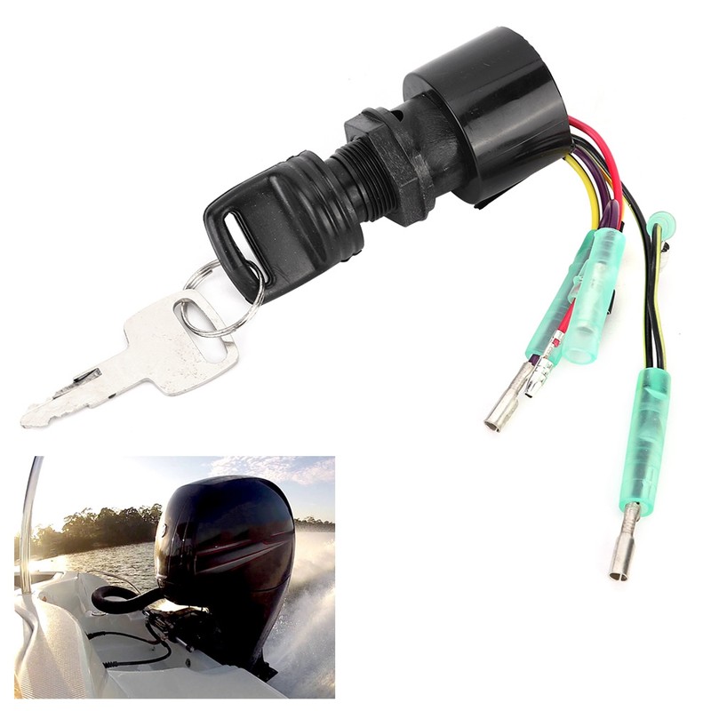 Ignition Switch Key Fit for Mercury Outboard Remote Control Box