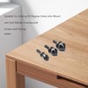 3 Pieces 1/4 Inch Hex Shank 5 Flute 90 Degree