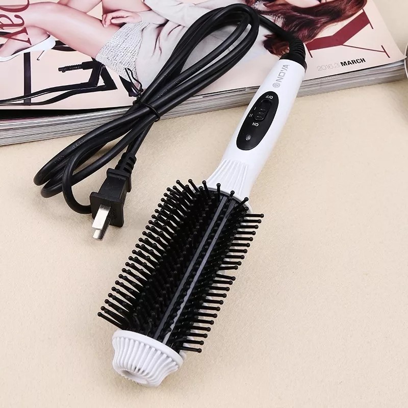 MODA LIKE Cepillo Alaciadora Automatico Para Cabello