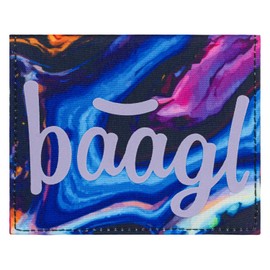 Baagl Purse Boys Girls Purse Kids Small Purse Teenager Purse Children's Wallet, Marble, Modern