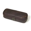 LOONLOON 600 Pencil Case, Rust Brown, casual