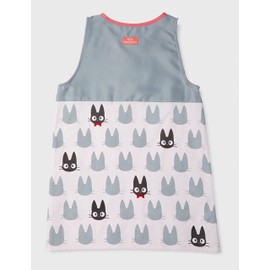 Marushin 1025013200 Kiki's Delivery Service, Jiji’s Silhouette Orchid-type Apron, H 33.1 x W 24.2 inches (84 x 61.5 cm)