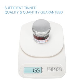 HKS 200 PCS Solder Seal Wire Connectors - White 26-24 AWG - Heat Shrink Solder Butt Connectors - Automotive Marine Boat Crimp - Waterproof and Insulated