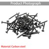 Qrity Pack of 100 Flat Head Wood Screws Self-Tapping Screws