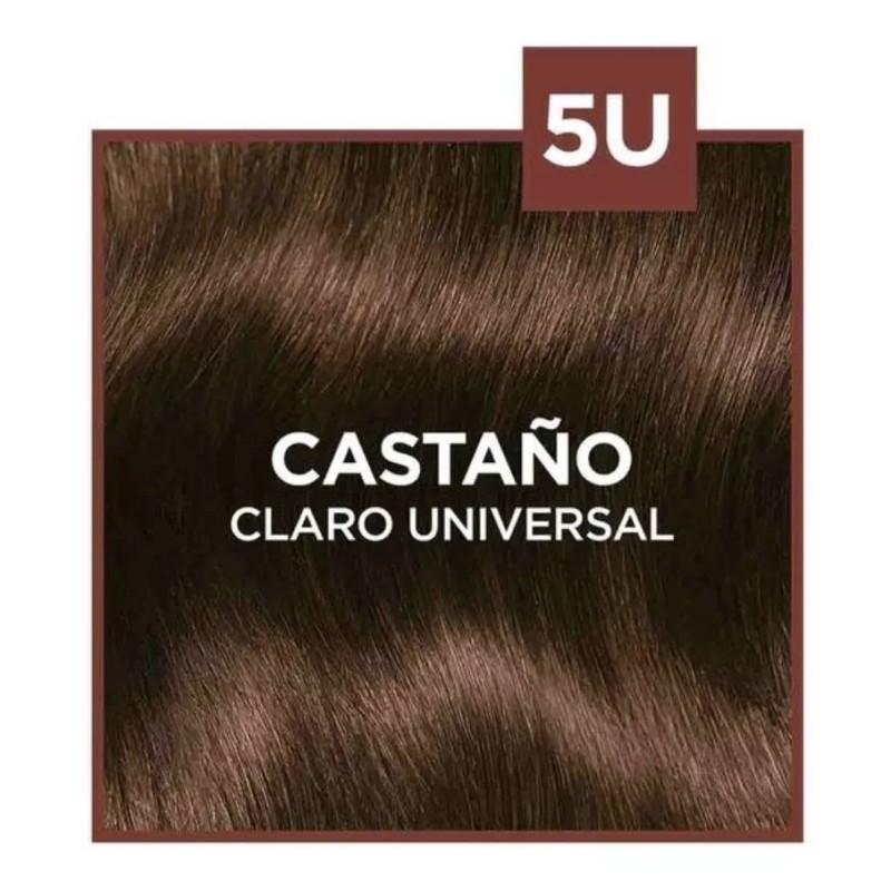 L'Oréal Tinte Imedia Permanente Sin Amoniaco 5u Castaño Claro Univer