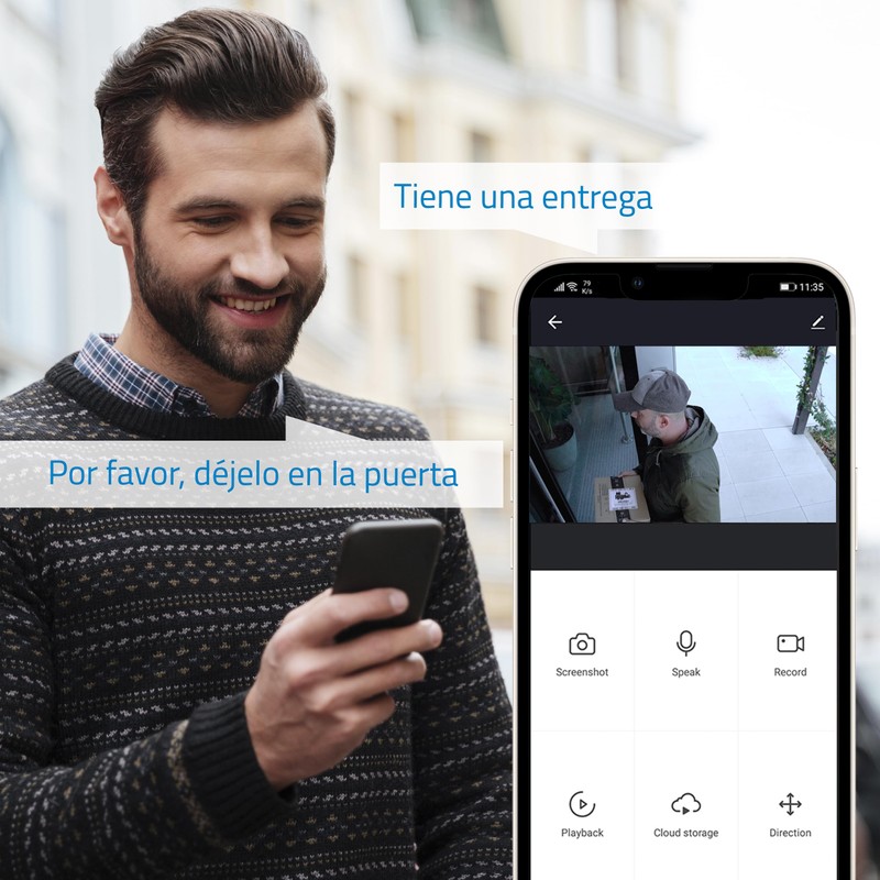NIVIAN Bullet Camera WiFi 2.4 GHz | Half4K Resolution 2560