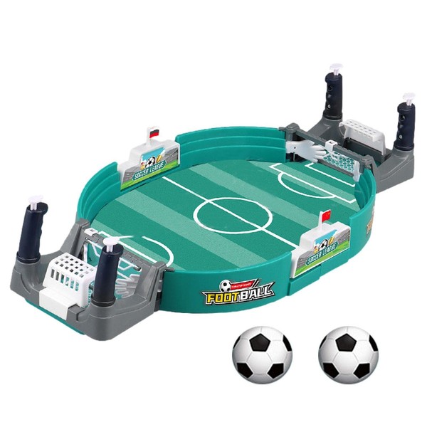 Zceplem Sports Tabletop Game for Kids, Table Soccer Game, Desktop Football Board Game, Indoor Sport Foosball Table Soccer Pinball for Parent-Child Interaction