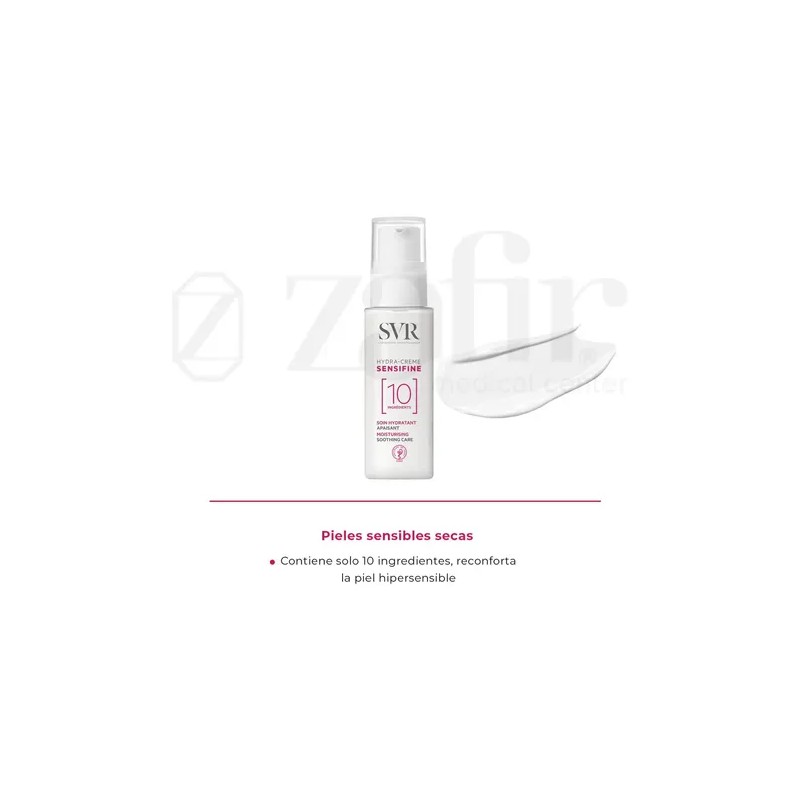 SVR Sensifine Hydra-Creme Gel Hidratante Rostro Piel Sensible 40ml